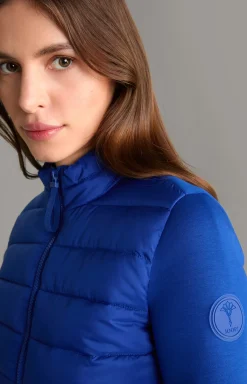 Steppjacke in Blau