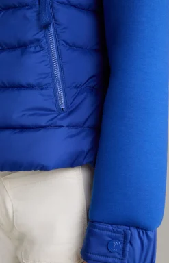 Steppjacke in Blau