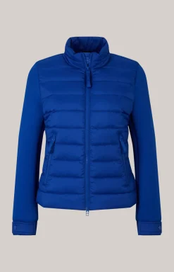 Steppjacke in Blau