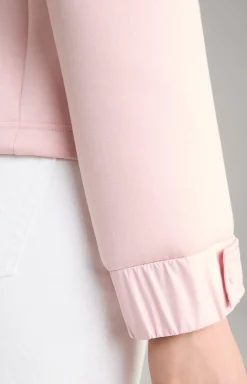 Steppjacke in Rosé