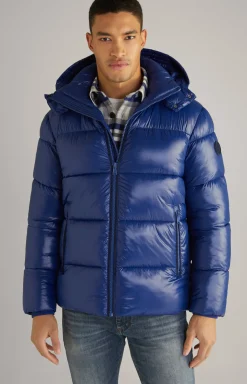 Steppjacke Joshas in Blau