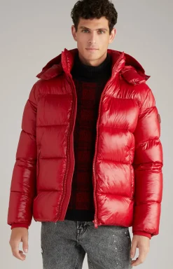 Steppjacke Joshas in Rot