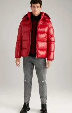 Steppjacke Joshas in Rot