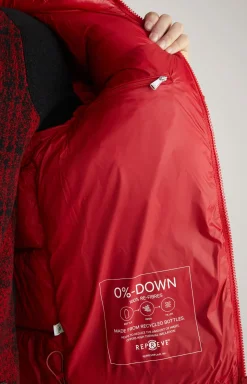 Steppjacke Joshas in Rot