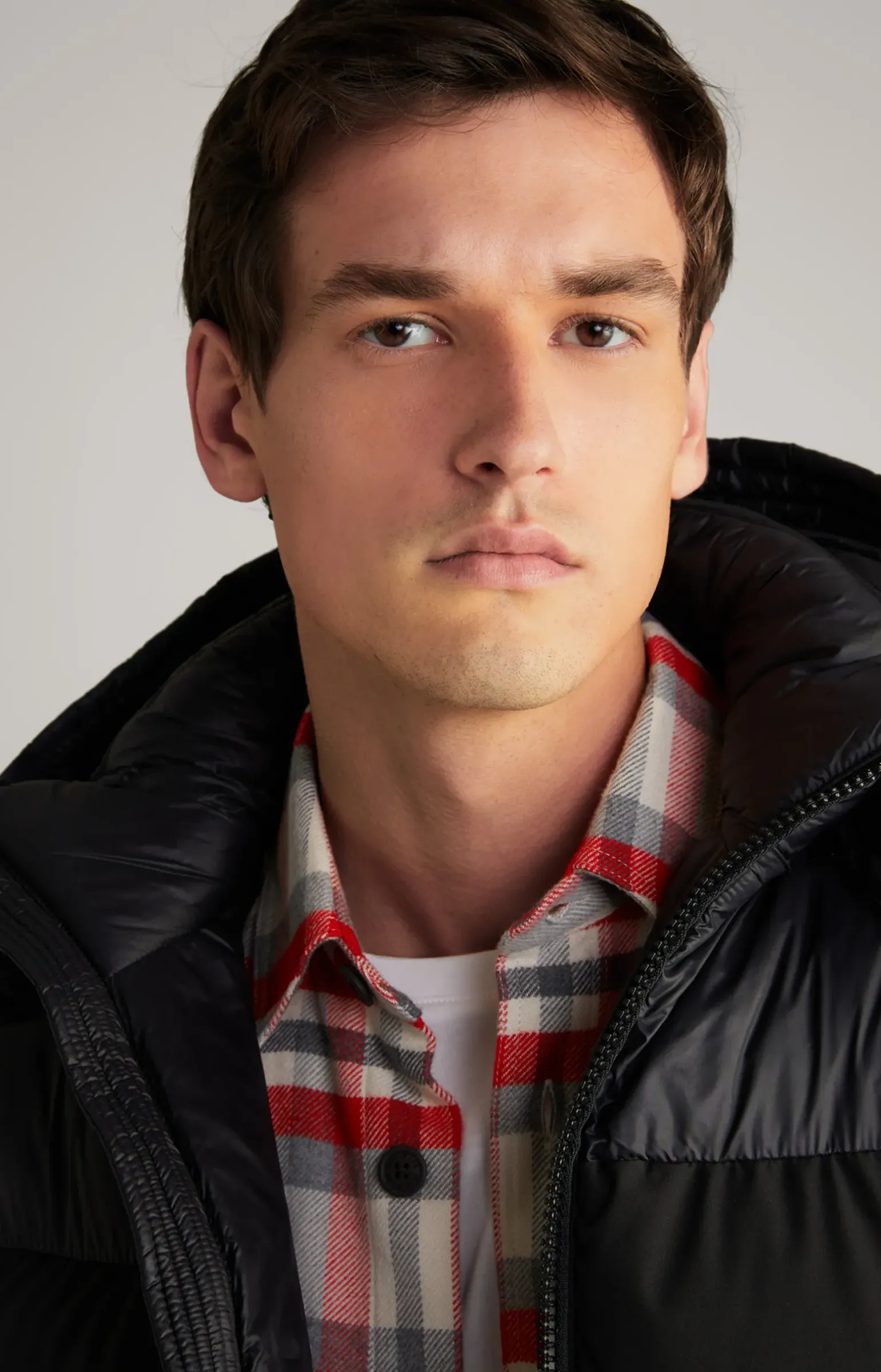 Steppjacke Joshas in Schwarz