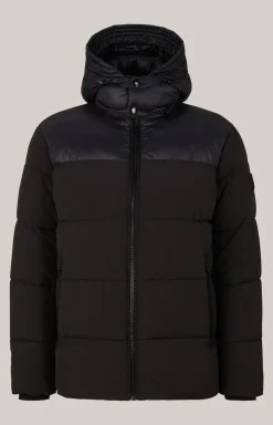 Steppjacke Joshas in Schwarz