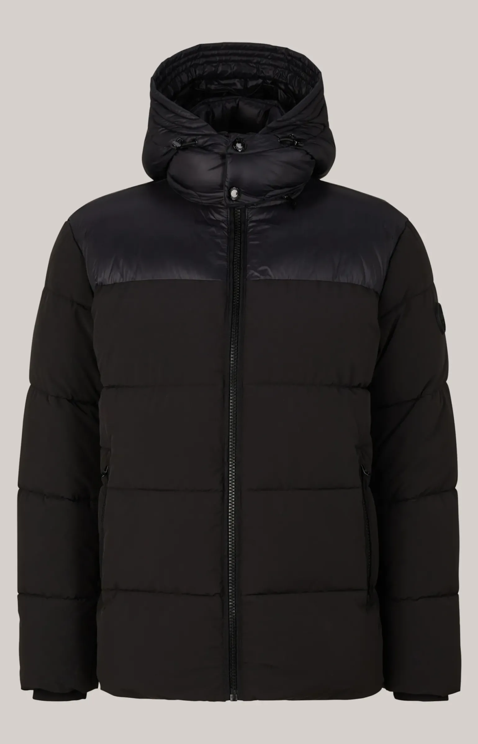 Steppjacke Joshas in Schwarz