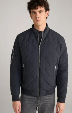 Steppjacke Thore in Navy