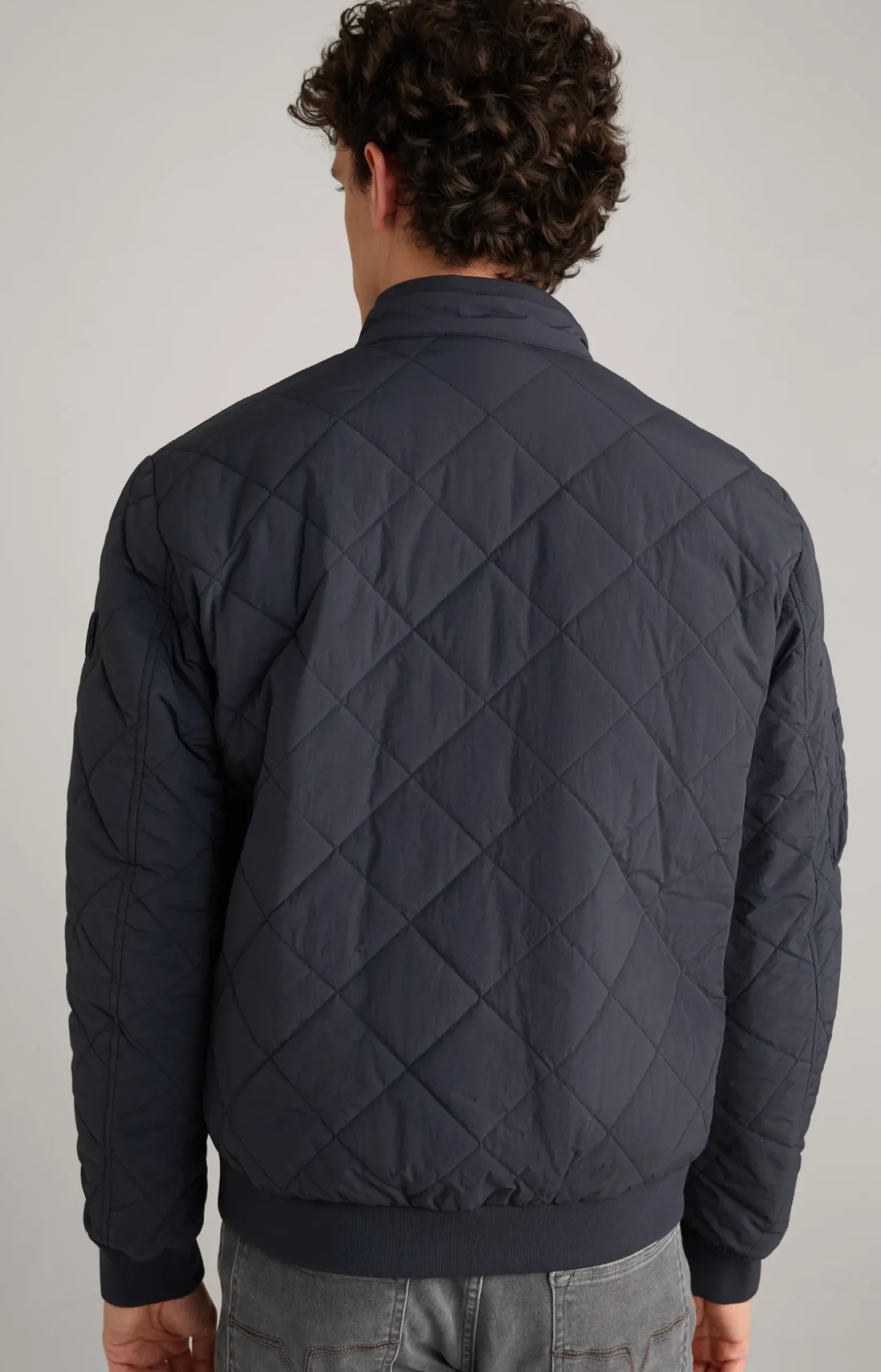 Steppjacke Thore in Navy