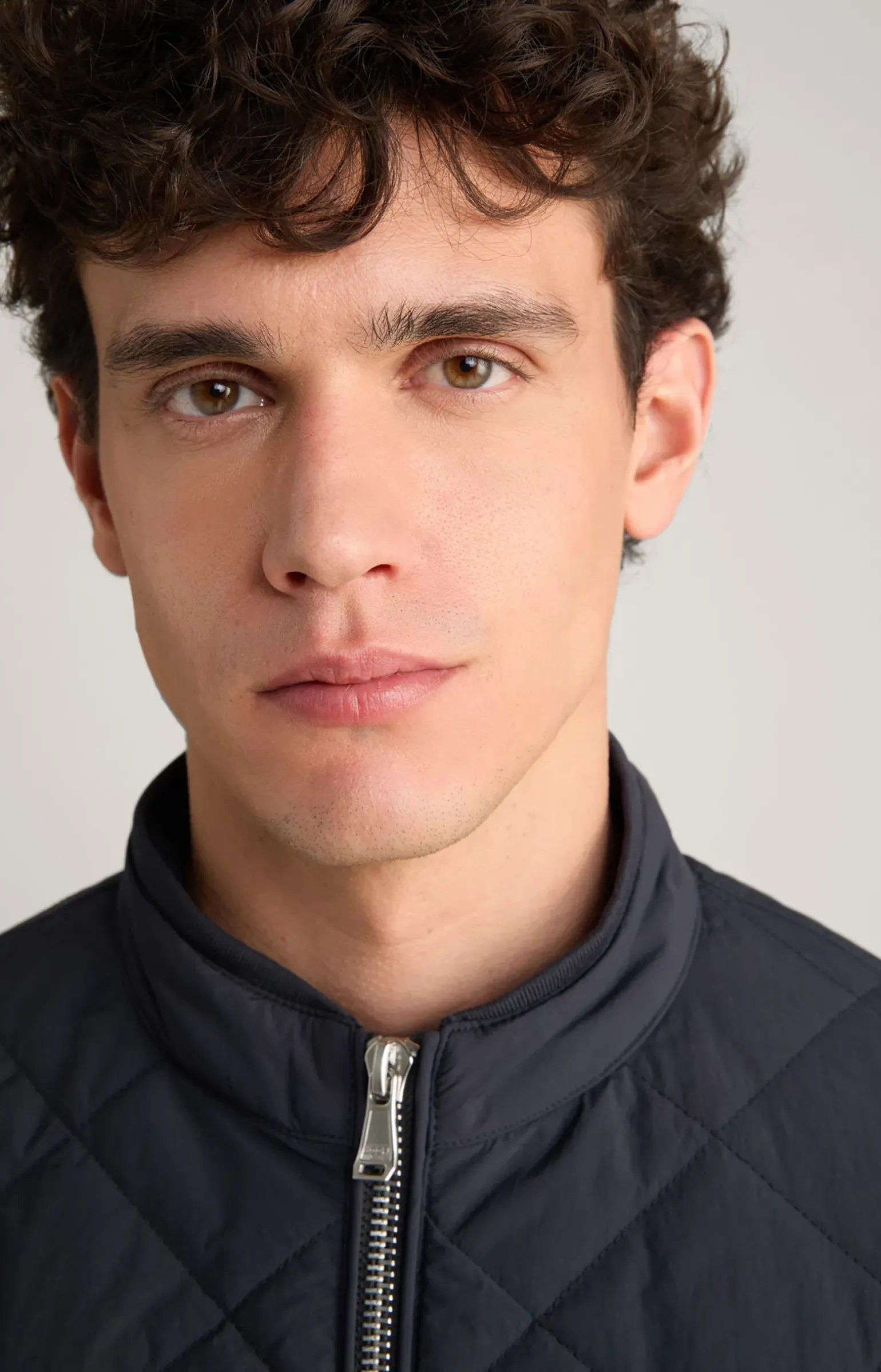 Steppjacke Thore in Navy