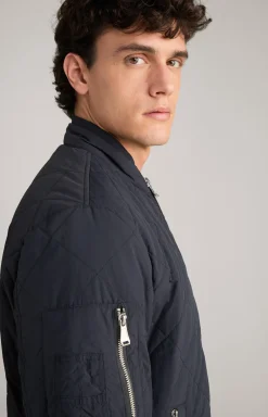 Steppjacke Thore in Navy