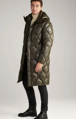 Steppmantel Percy in Khaki