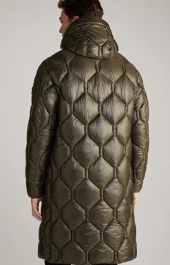 Steppmantel Percy in Khaki