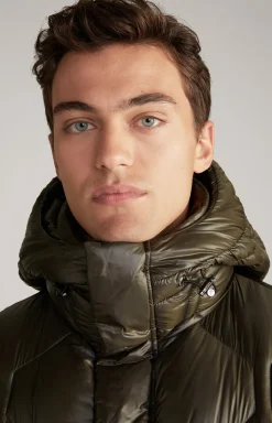 Steppmantel Percy in Khaki