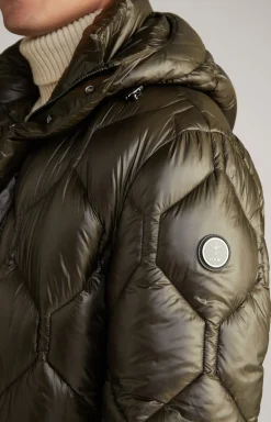 Steppmantel Percy in Khaki