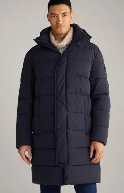 Steppmantel Winsten in Dunkelblau