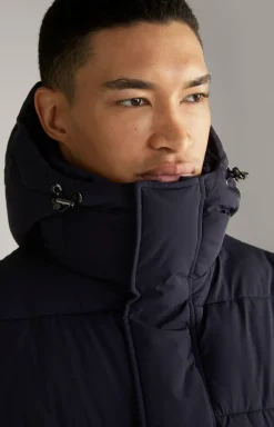 Steppmantel Winsten in Dunkelblau