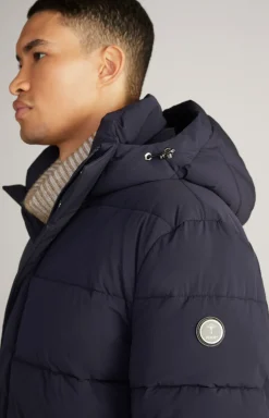 Steppmantel Winsten in Dunkelblau