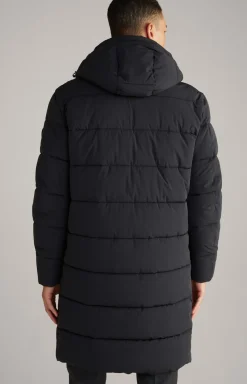 Steppmantel Winsten in Schwarz