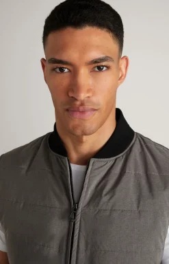 Steppweste Wilmot in Dunkelbeige