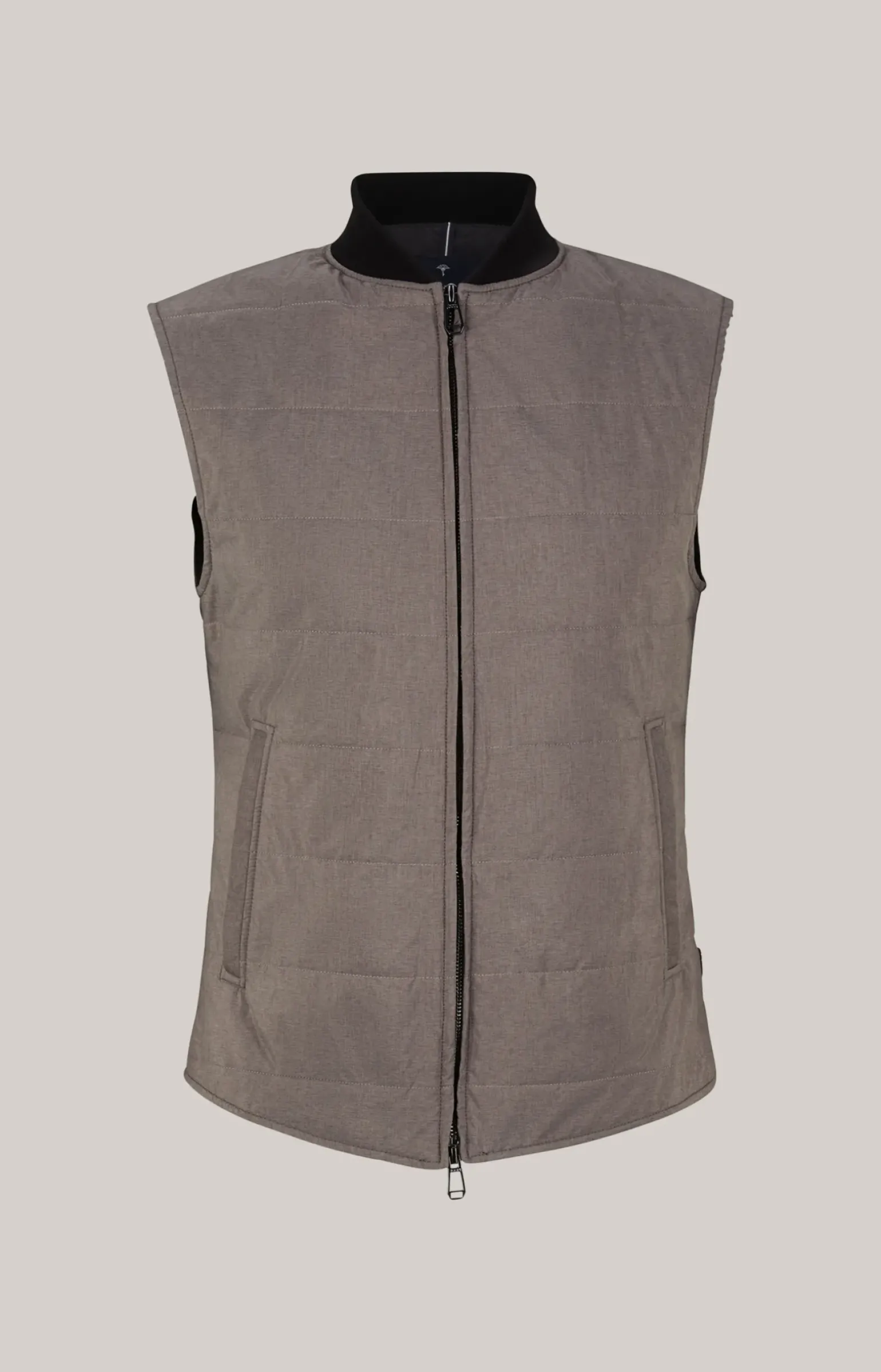 Steppweste Wilmot in Dunkelbeige