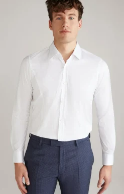 Stretch-Hemd Victor in Weiß