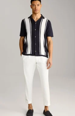 Strick-Hemd Klaas in Navy