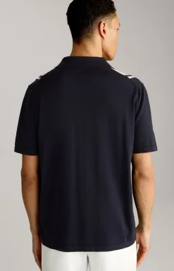 Strick-Hemd Klaas in Navy