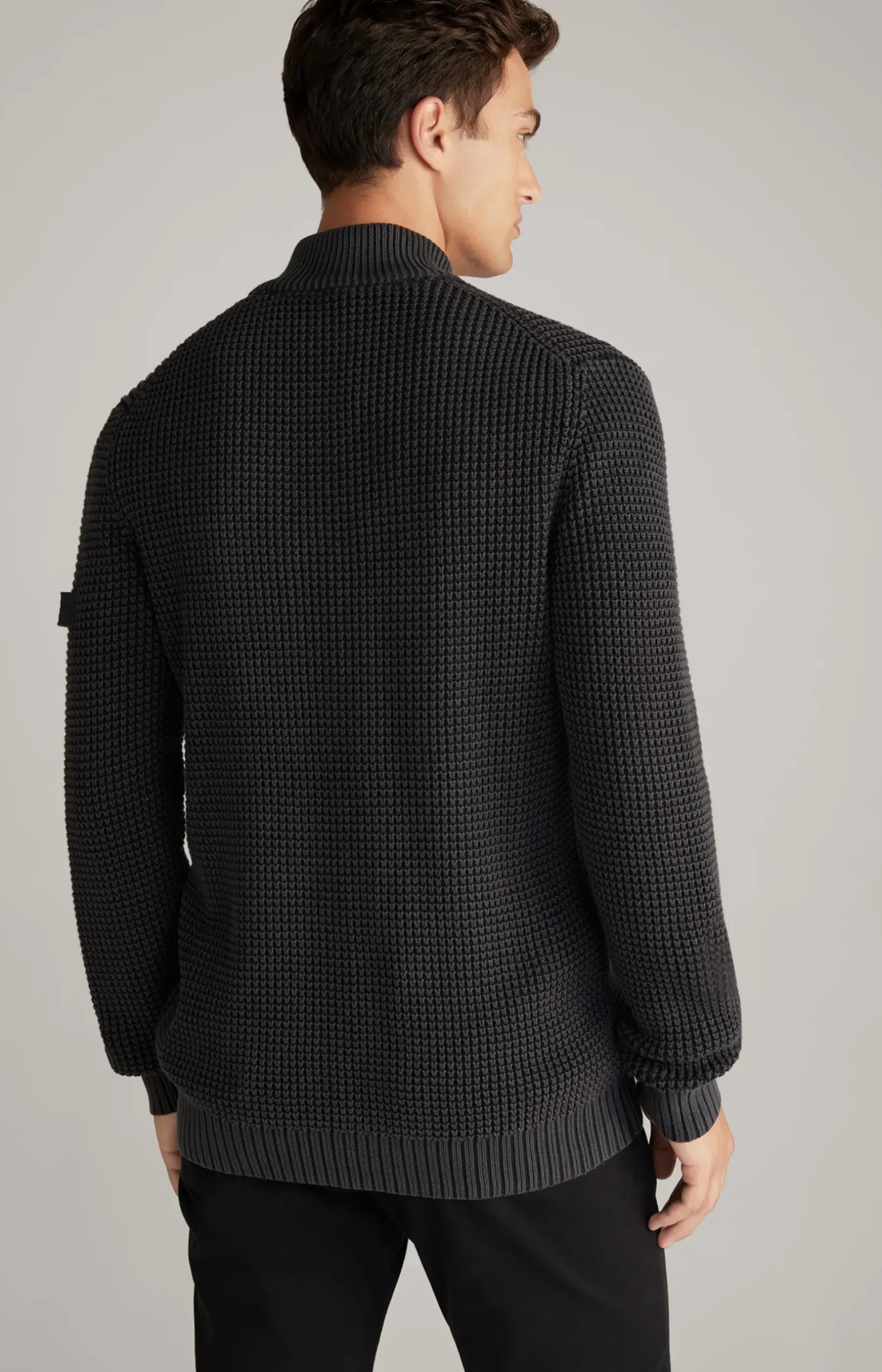 Strickjacke Hardi in Schwarz