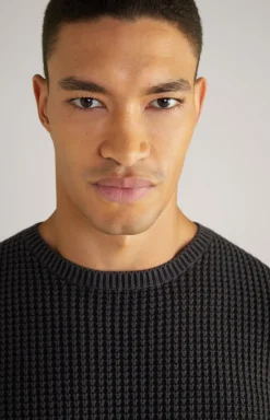 Strickpullover Hadriano in Schwarz