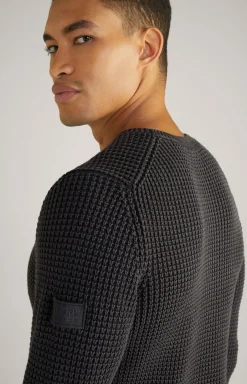 Strickpullover Hadriano in Schwarz