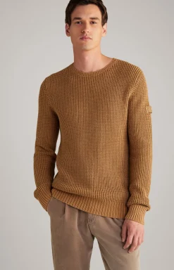Strickpullover Hadriano in Camel