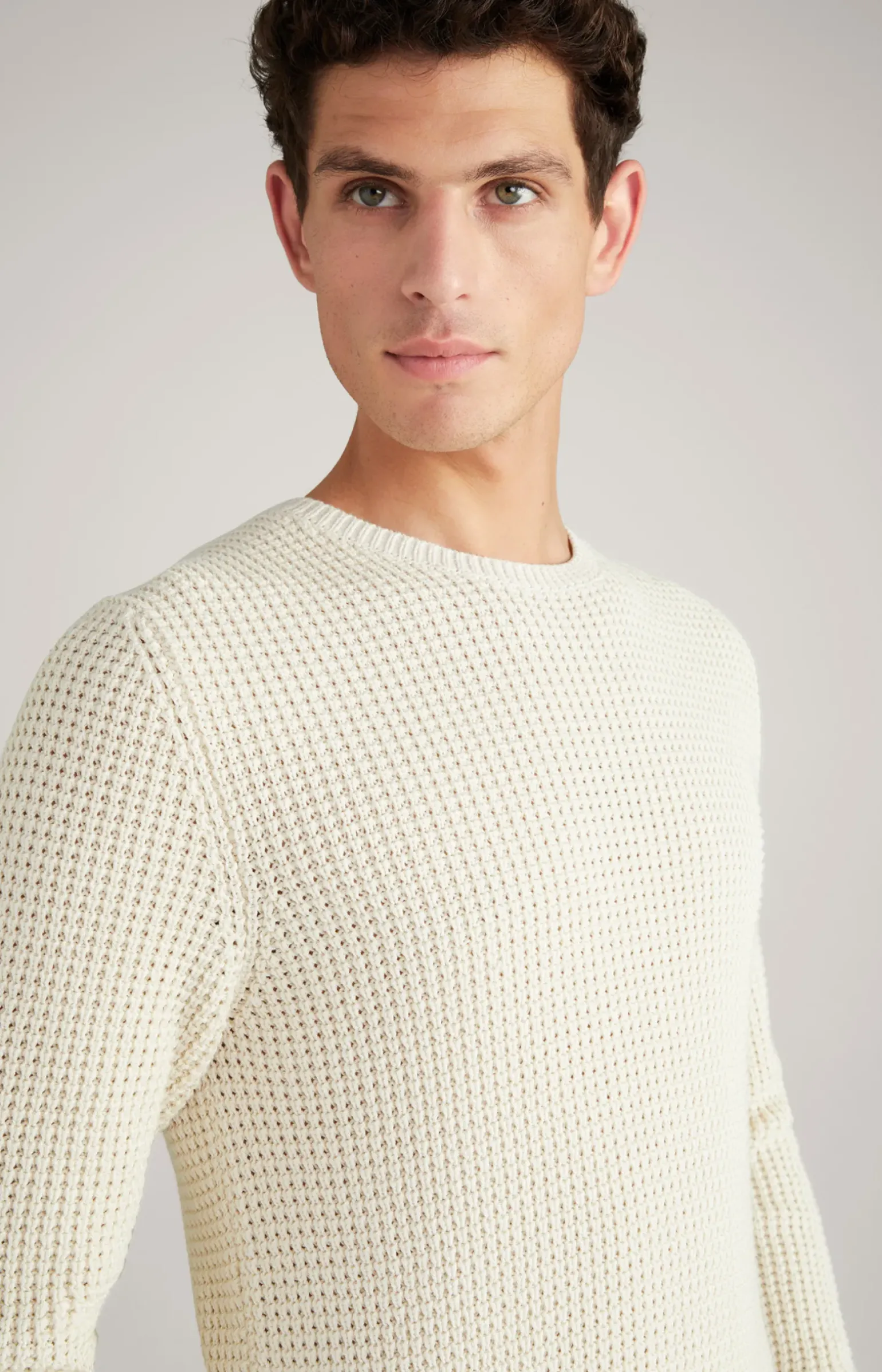 Strickpullover Hadriano in Offwhite