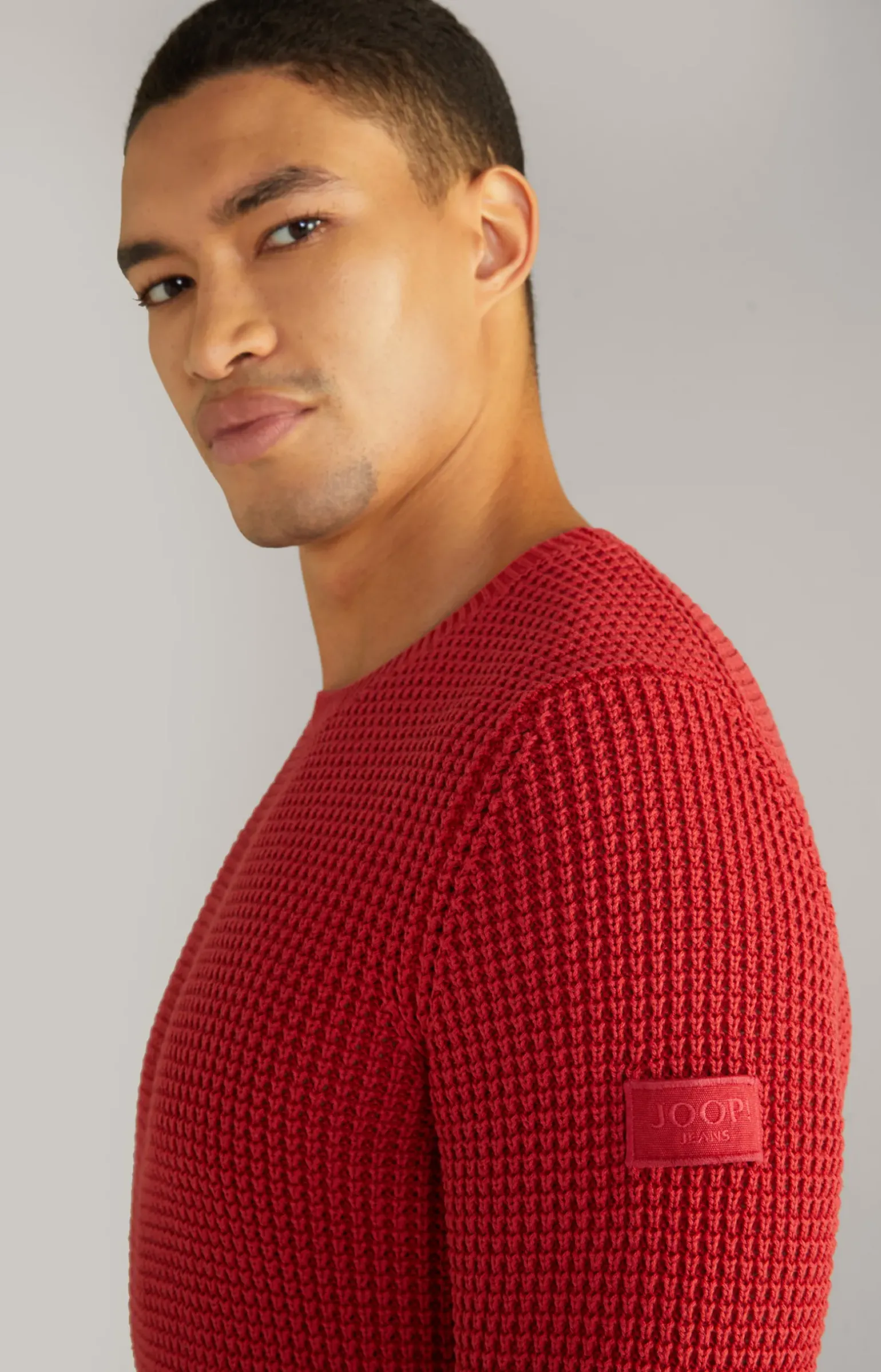 Strickpullover Hadriano in Rot