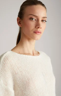 Strickpullover in Creme