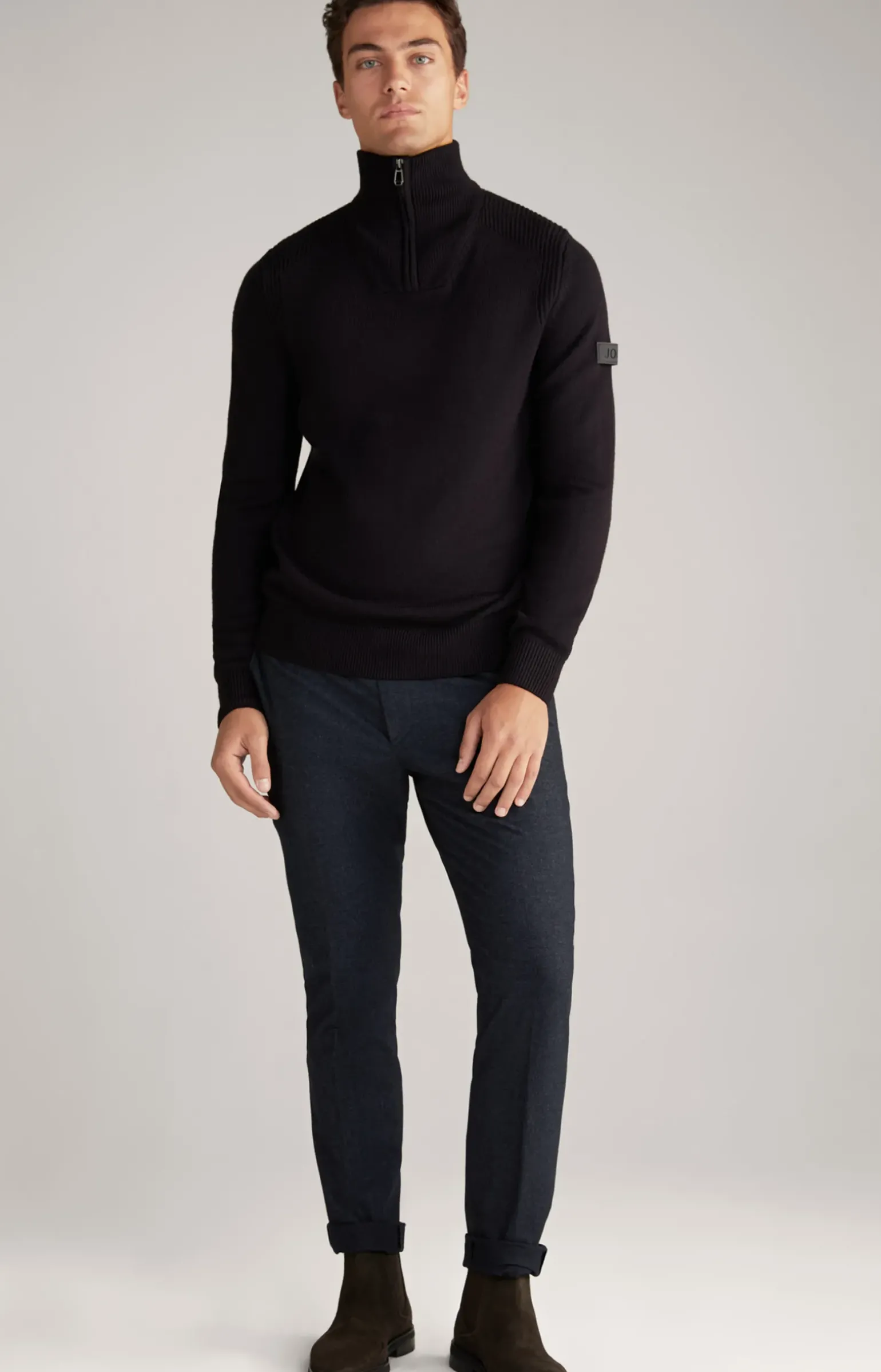 Strickpullover Troyo in Dunkelblau