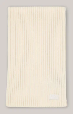 Strick-Schal Francis in Offwhite