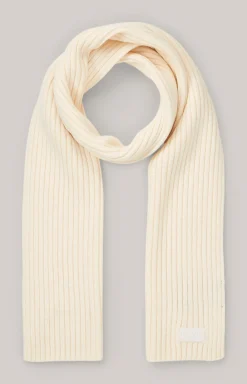 Strick-Schal Francis in Offwhite