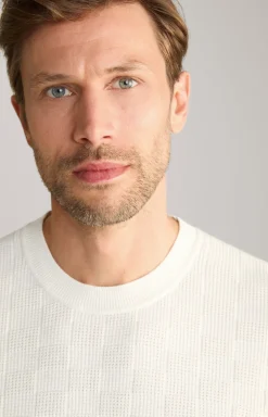 Strick-Shirt Heiri in Creme