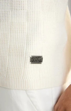 Strick-Shirt Heiri in Creme