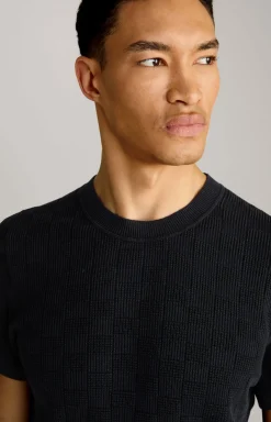 Strick-Shirt Heiri in Navy