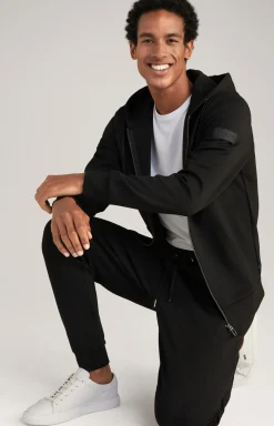 Sweathose Stelios in Schwarz