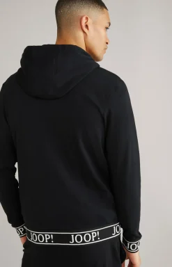 Sweatjacke in Schwarz