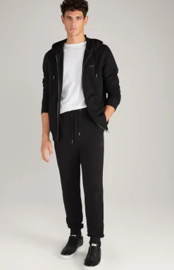 Sweatjacke Salvatore in Schwarz