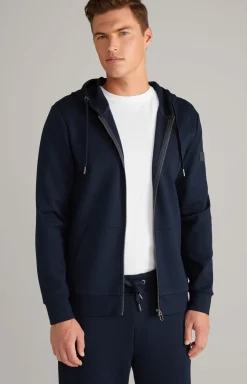 Sweatjacke Stratos in Dunkelblau