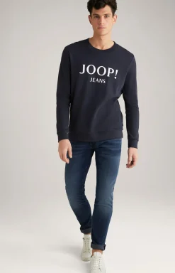 Sweatshirt Alfred in Dunkelblau