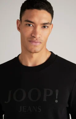 Sweatshirt Alfred in Schwarz