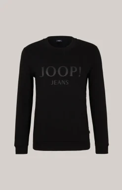 Sweatshirt Alfred in Schwarz