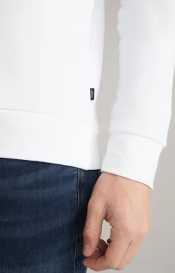 Sweatshirt Alfred in Weiß