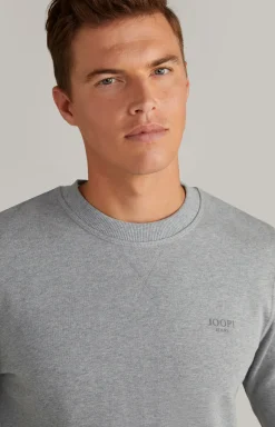 Sweatshirt Salazar in Grau meliert